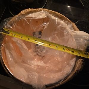 Old Dutch International set of 2 copper mixing bowls NWT 11" & 12"